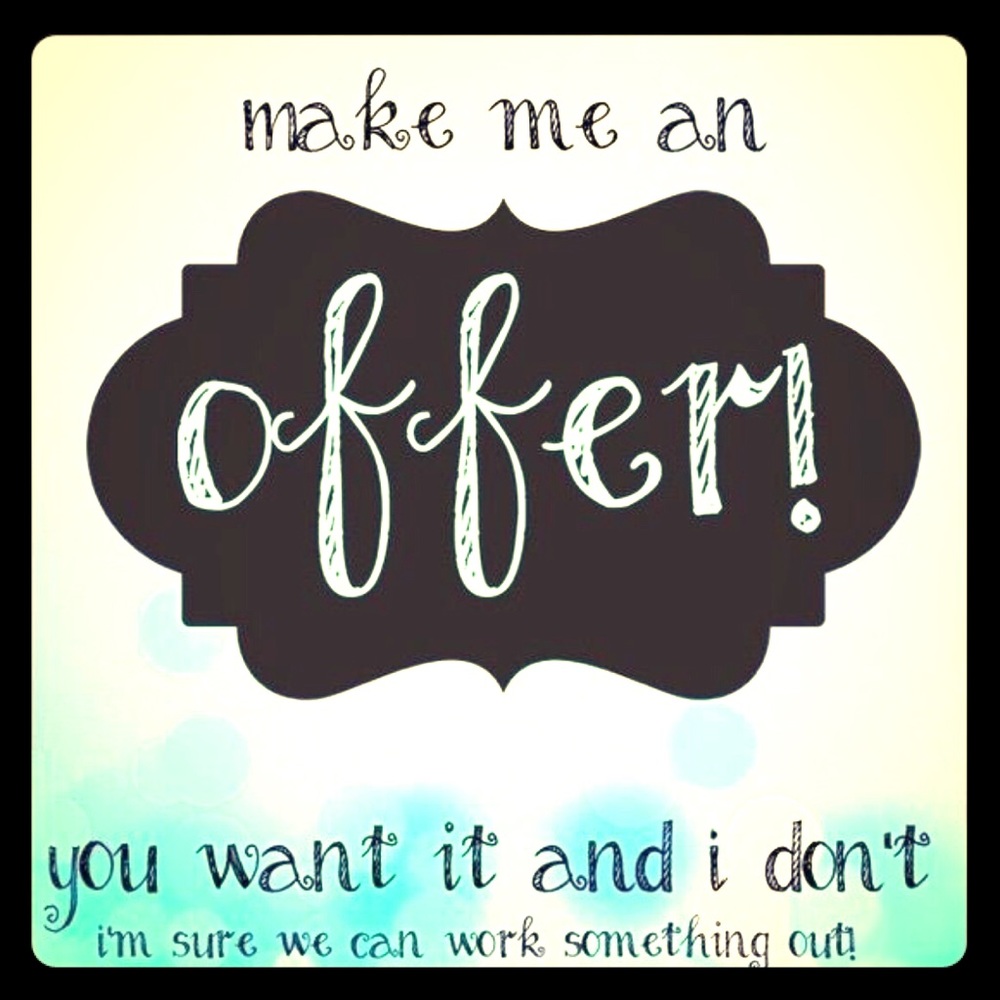 Make me an offer!